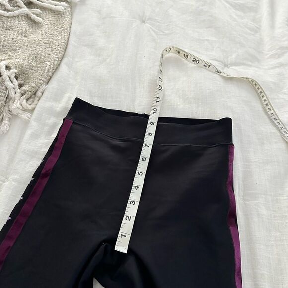 Ultracor Women’s Small Black Star Athletic Workout Leggings - Picture 2 of 8